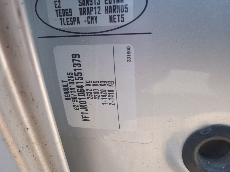 renault espace iv (jk0/1_) del año 2009