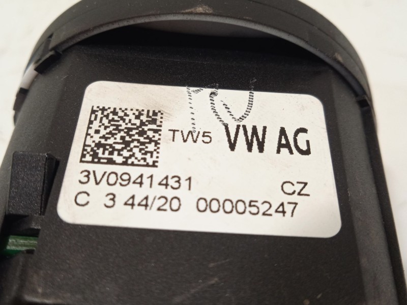 Recambio de mando luces para skoda karoq (nu) 1.5 16v tsi act referencia OEM IAM 3V0941431 3V0941431IHA 