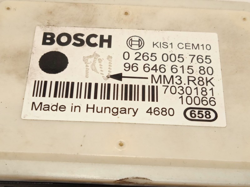 Recambio de centralita esp para peugeot 5008 (0u_, 0e_) 1.6 hdi referencia OEM IAM 9664661580  0265005765