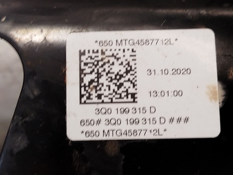 Recambio de puente delantero para skoda karoq (nu) 1.5 16v tsi act referencia OEM IAM 3Q0199315D  