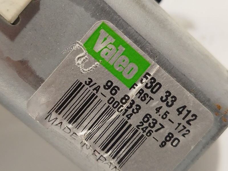 Recambio de motor limpia trasero para peugeot rifter 1.2 puretech 110 referencia OEM IAM 9683363780  53033412