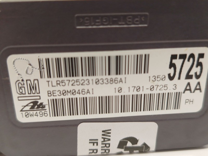 Recambio de centralita esp para chevrolet cruze (j300) 2.0 cdi referencia OEM IAM 13505725  10170107253