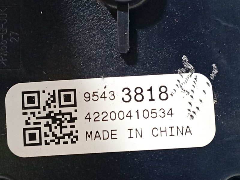 Recambio de mando limpia para opel zafira tourer c (p12) 2.0 cdti (75) referencia OEM IAM 95433818  