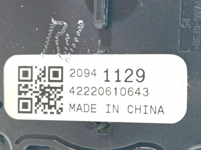 Recambio de mando luces para opel zafira tourer c (p12) 2.0 cdti (75) referencia OEM IAM 20941129  