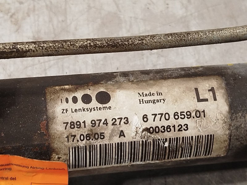 Recambio de cremallera direccion para mini mini (r50, r53) cooper referencia OEM IAM 6770659 32106777524 7891974273