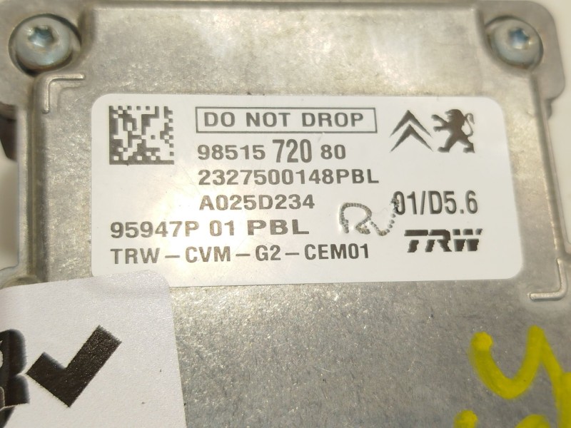 Recambio de modulo electronico para citroën c3 iii (sx) 1.2 puretech 82 referencia OEM IAM 9851572080 1640245680 