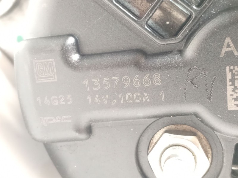 Recambio de alternador para opel zafira tourer c (p12) 2.0 cdti (75) referencia OEM IAM 13579668  
