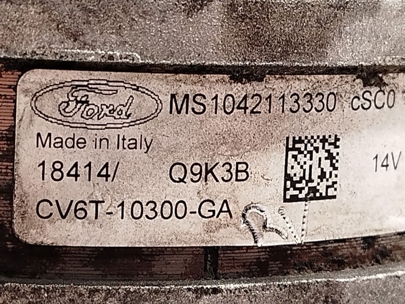 Recambio de alternador para ford focus iii 1.0 ecoboost referencia OEM IAM CV6T10300GA 1781479 1042113330