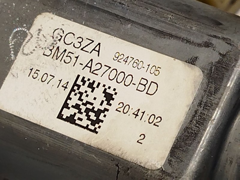 Recambio de elevalunas trasero derecho para ford focus iii 1.0 ecoboost referencia OEM IAM BM51A27000BD  