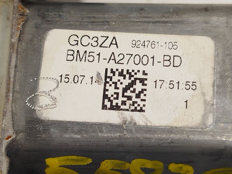 Recambio de elevalunas trasero izquierdo para ford focus iii 1.0 ecoboost referencia OEM IAM BM51A27001BD  