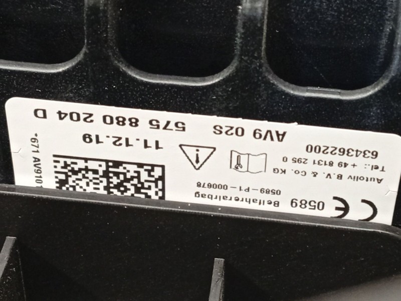 Recambio de kit airbag para seat ateca (kh7, khp) 1.0 tsi referencia OEM IAM 576857003LPLT 575880204D 6F0880201JAAP