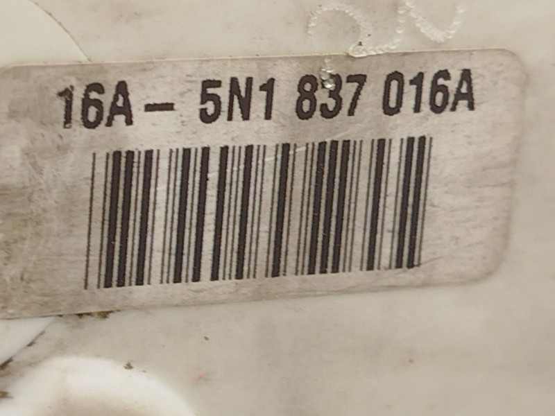 Recambio de cerradura puerta delantera derecha para volkswagen passat cc b6 (357) 2.0 tdi referencia OEM IAM 5N1837016A  