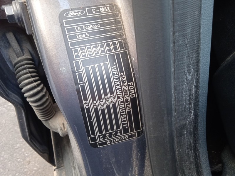 ford c-max ii (dxa/cb7, dxa/ceu) del año 2011