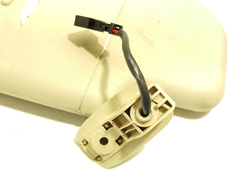 Recambio de parasol izquierdo para volkswagen passat cc b6 (357) 2.0 tdi referencia OEM IAM 1K0857551  