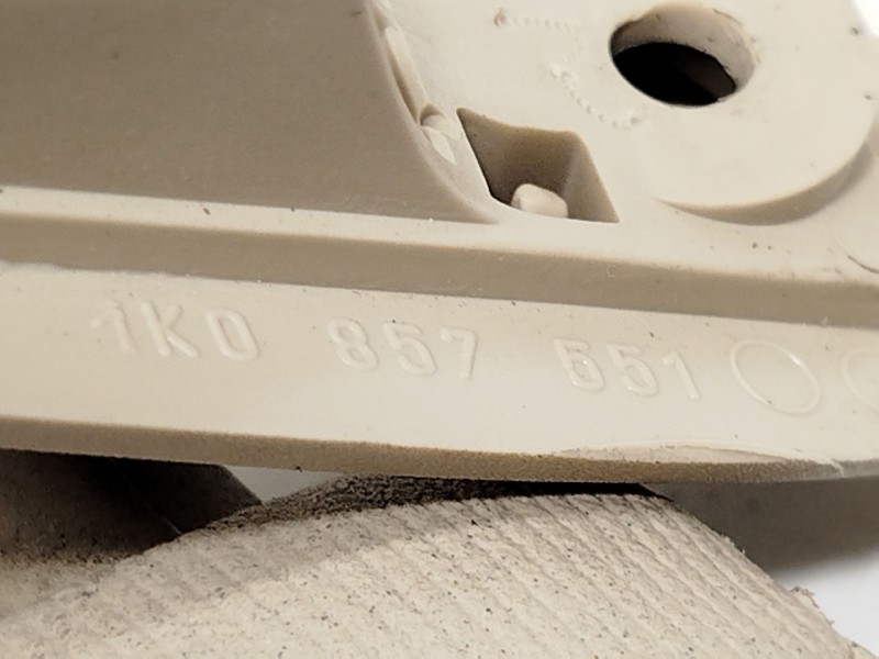 Recambio de parasol izquierdo para volkswagen passat cc b6 (357) 2.0 tdi referencia OEM IAM 1K0857551  