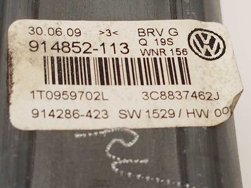 Recambio de elevalunas delantero derecho para volkswagen passat cc b6 (357) 2.0 tdi referencia OEM IAM 3C8837462J  
