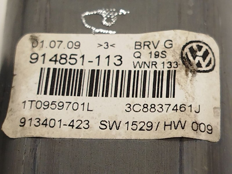 Recambio de elevalunas delantero izquierdo para volkswagen passat cc b6 (357) 2.0 tdi referencia OEM IAM 3C8837461J  