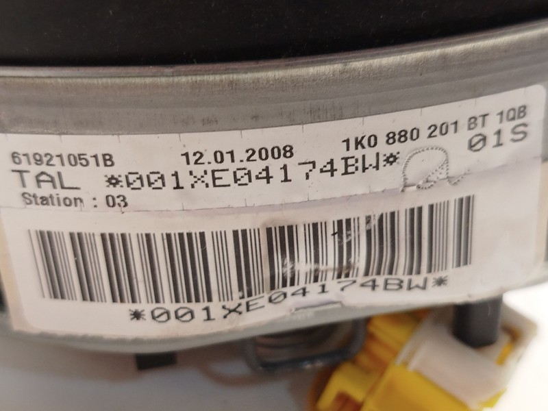 Recambio de airbag delantero izquierdo para volkswagen golf v (1k1) 1.4 tsi referencia OEM IAM 1K0880201BT 1K0880201BT1QB 