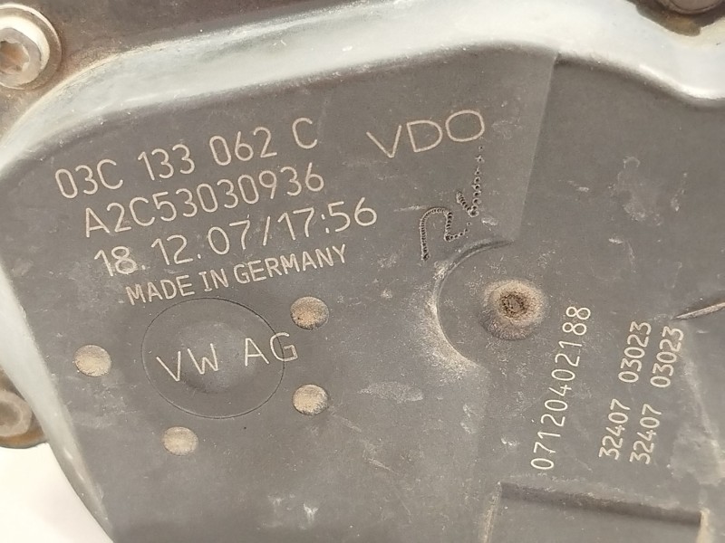 Recambio de caja mariposa para volkswagen golf v (1k1) 1.4 tsi referencia OEM IAM 03C133062C  A2C53030936