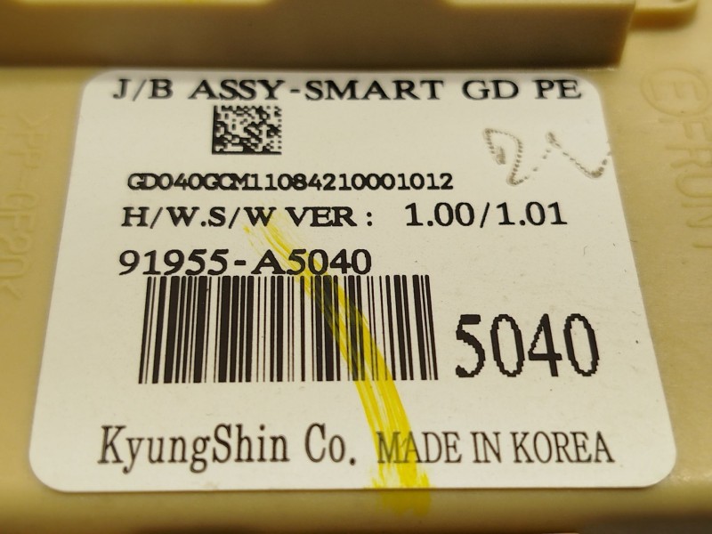 Recambio de caja reles / fusibles para hyundai i30 (gd) 1.4 crdi cat referencia OEM IAM 91955A5040  