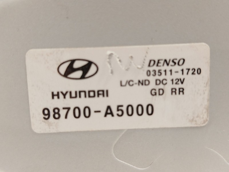 Recambio de motor limpia trasero para hyundai i30 (gd) 1.4 crdi cat referencia OEM IAM 98700A5000  