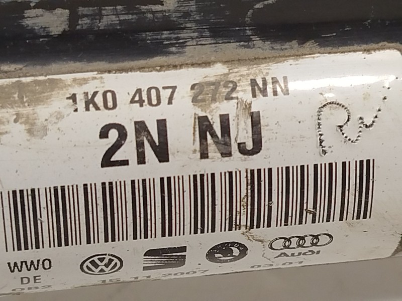 Recambio de transmision delantera derecha para volkswagen golf v (1k1) 1.4 tsi referencia OEM IAM 1K0407272NN  