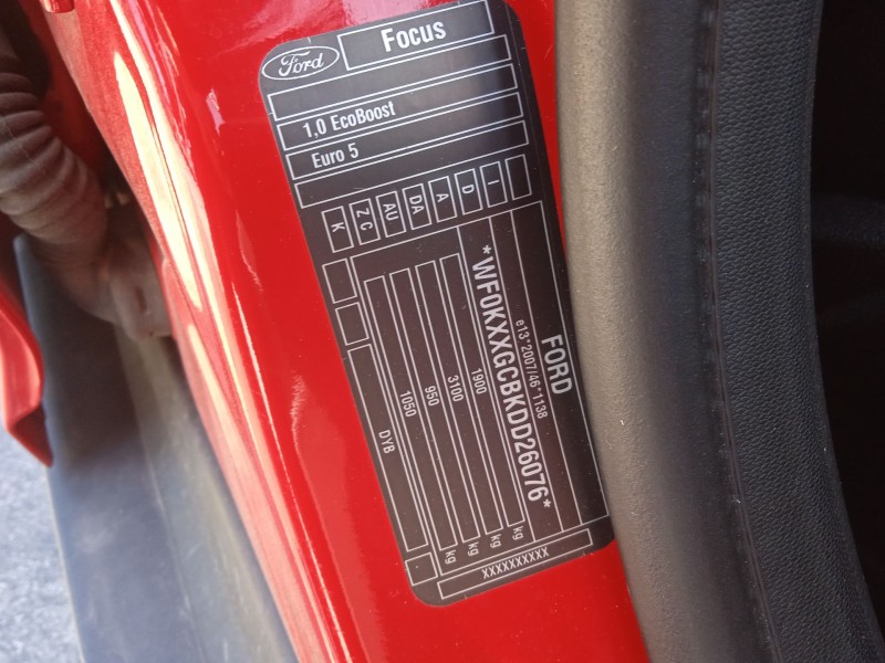 ford focus iv (hn) del año 2013