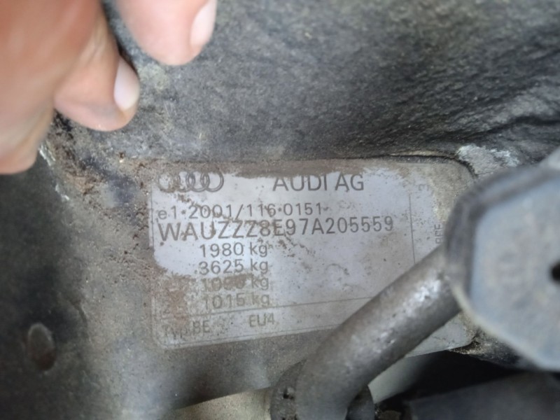 audi a4 b7 descapotable (8he) del año 2007