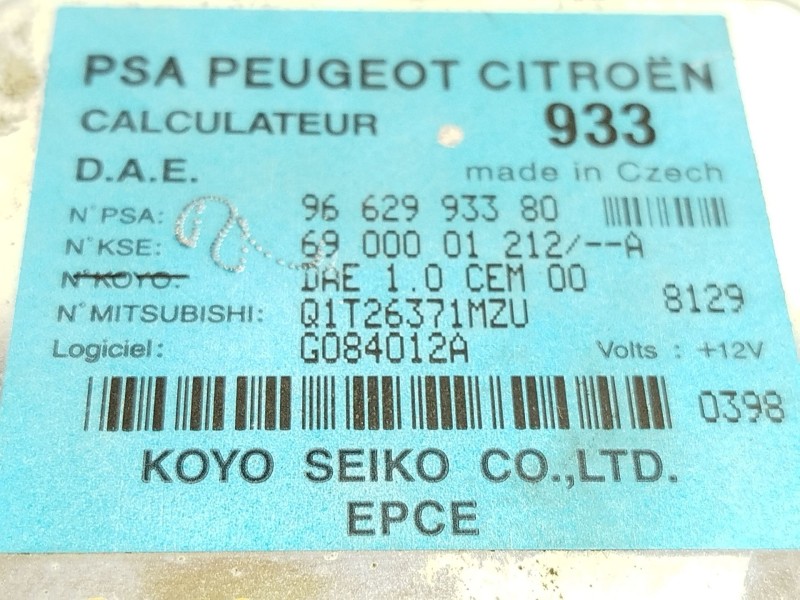 Recambio de modulo electronico para citroën c3 i (fc_, fn_) 1.4 i referencia OEM IAM 9662993380 400687 