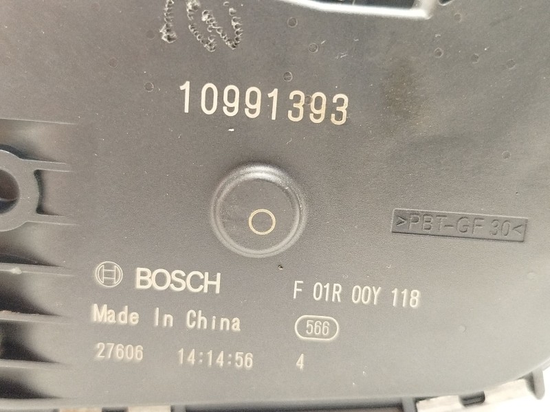 Recambio de caja mariposa para mg mg zs suv (azs1) 1.5 vti referencia OEM IAM 10991393  F01R00Y118