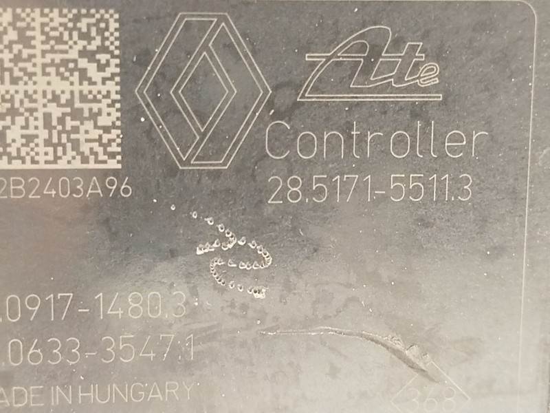 Recambio de abs para dacia sandero iii 1.0 tce 100 eco-g referencia OEM IAM 476602867R 28517155113 10022025304