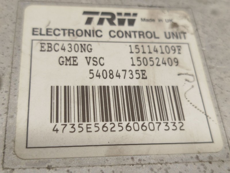 Recambio de abs para saab 9-3 station wagon (e50) 1.9 tid referencia OEM IAM 12773673 54084735E 15114109F