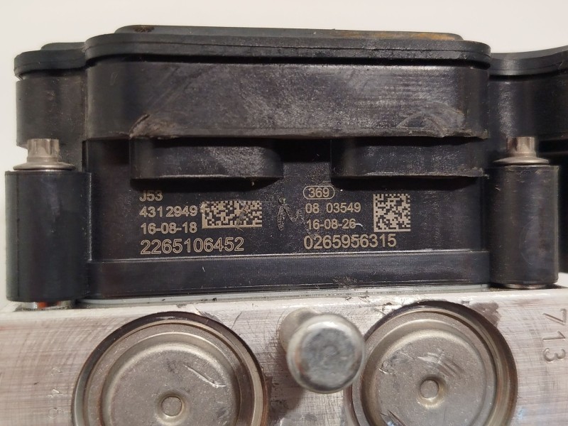 Recambio de abs para mazda mx-5 iv (nd__) 1.5 (nd2e) referencia OEM IAM NA1J437A0E 0265956315 269721