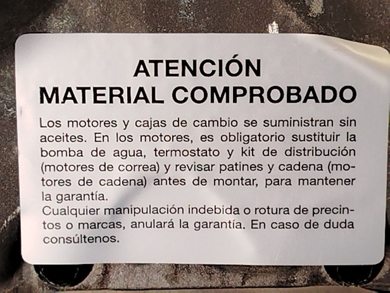 Recambio de motor completo para mg mg zs suv (azs1) 1.5 vti referencia OEM IAM 15S4C  