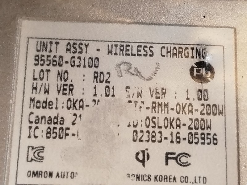 Recambio de modulo electronico para hyundai i30 (pde, pd, pden) 1.0 t-gdi referencia OEM IAM 95560G3100  