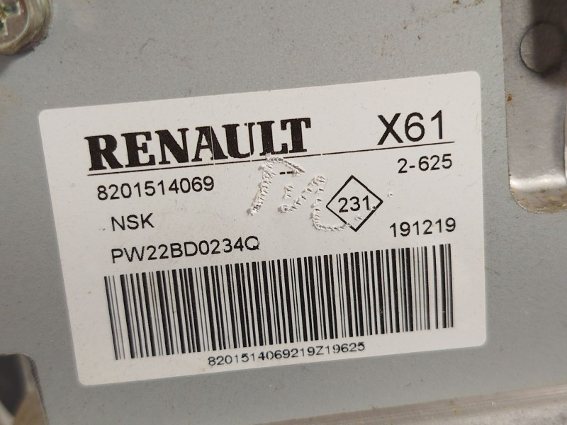 Recambio de columna direccion para nissan nv250 furgoneta (x61) dci 95 referencia OEM IAM 8201514069  