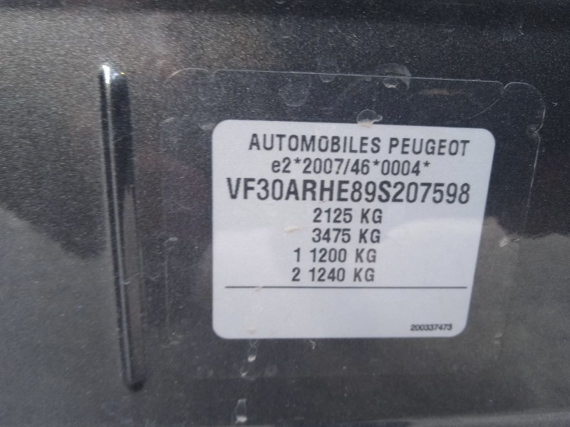 peugeot 5008 (0u_, 0e_) del año 2009