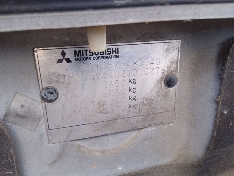 mitsubishi montero classic (v2_w, v6_w, v7_w) del año 2002