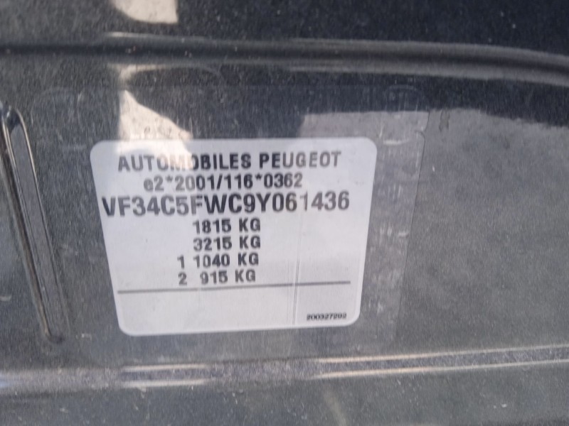 peugeot 308 i (4a_, 4c_) del año 2009