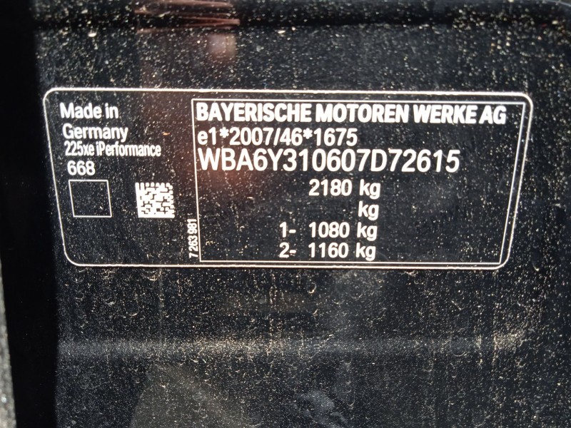 bmw 2 active tourer (f45) del año 2019