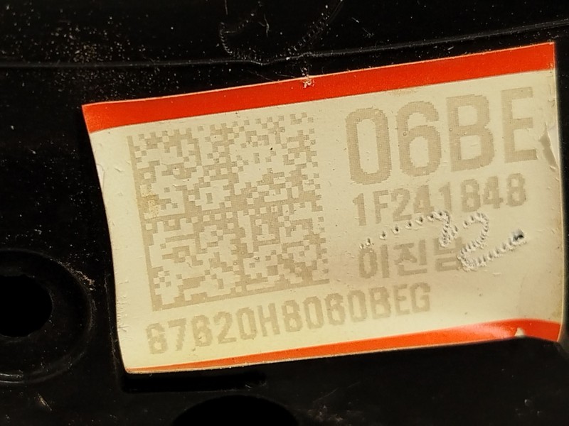 Recambio de retrovisor derecho para kia stonic (ybcuv) 1.0 tgdi cat referencia OEM IAM 87620H8060  