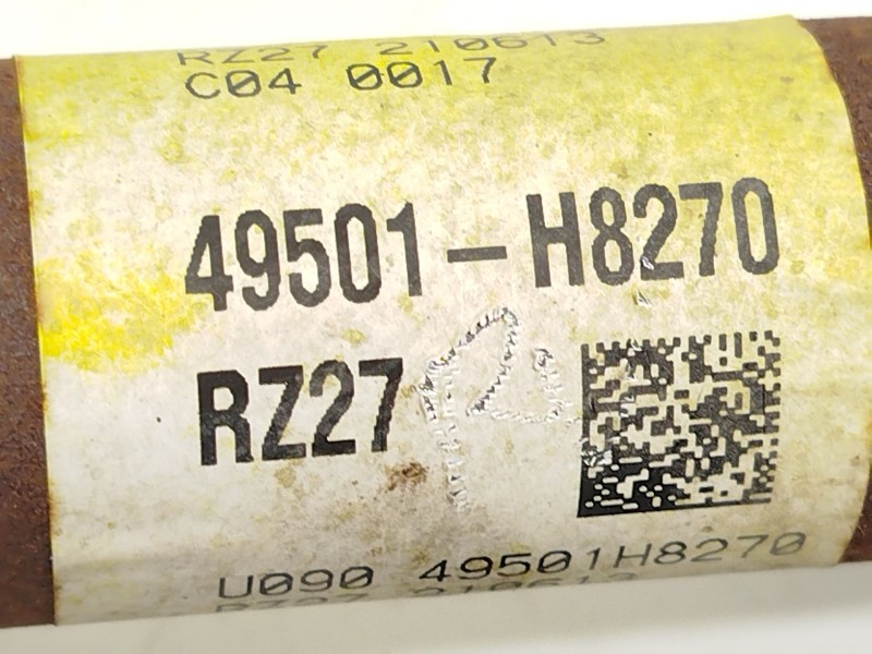 Recambio de transmision delantera derecha para kia stonic (ybcuv) 1.0 tgdi cat referencia OEM IAM 49501H8270  