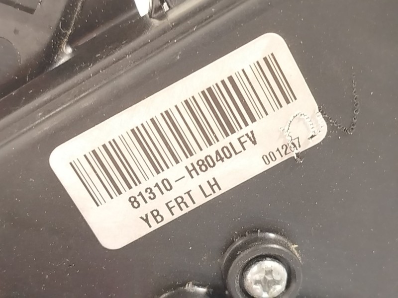 Recambio de cerradura puerta delantera izquierda para kia stonic (ybcuv) 1.0 tgdi cat referencia OEM IAM 81310H8040  