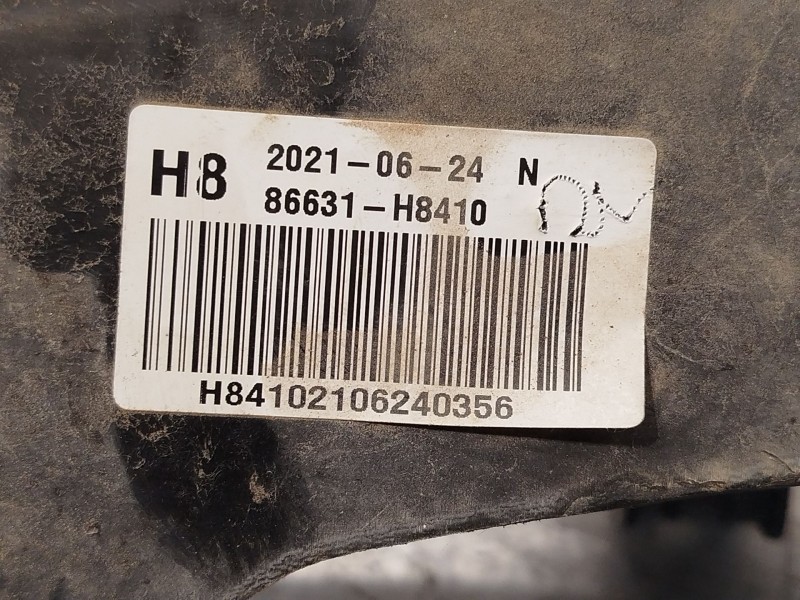 Recambio de refuerzo paragolpes trasero para kia stonic (ybcuv) 1.0 tgdi cat referencia OEM IAM 86631H8410  