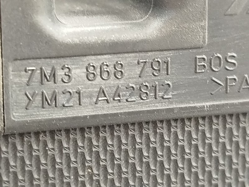 Recambio de bandeja trasera para seat alhambra (7v8, 7v9) 1.9 tdi referencia OEM IAM 7M3868791  