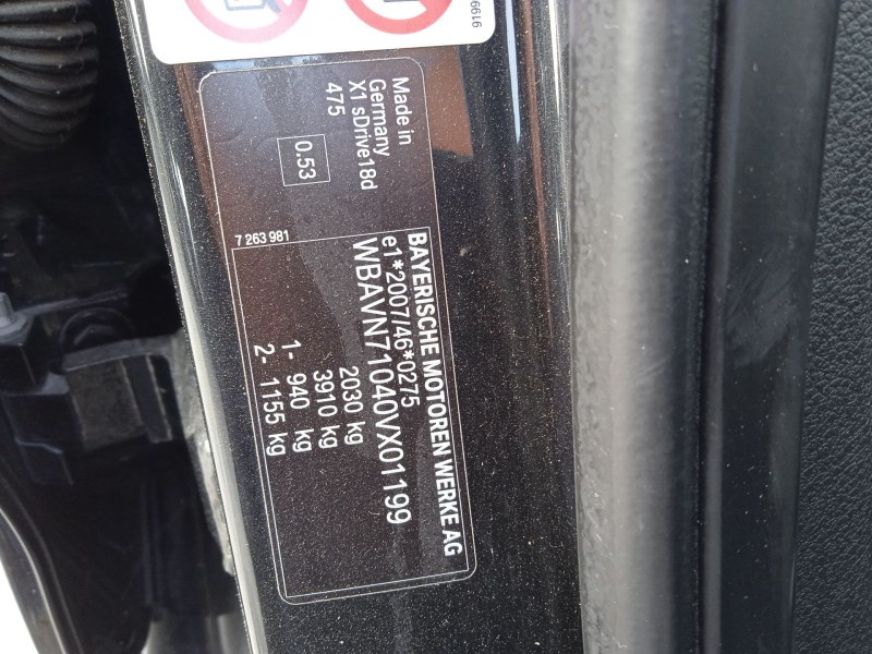 bmw x1 (e84) del año 2013