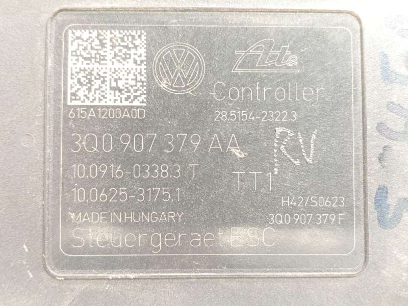 Recambio de abs para audi a3 (8v1, 8vk) 2.0 tdi referencia OEM IAM 3Q0614517AA 3Q0614379AA 10022006714 - Rojo 5