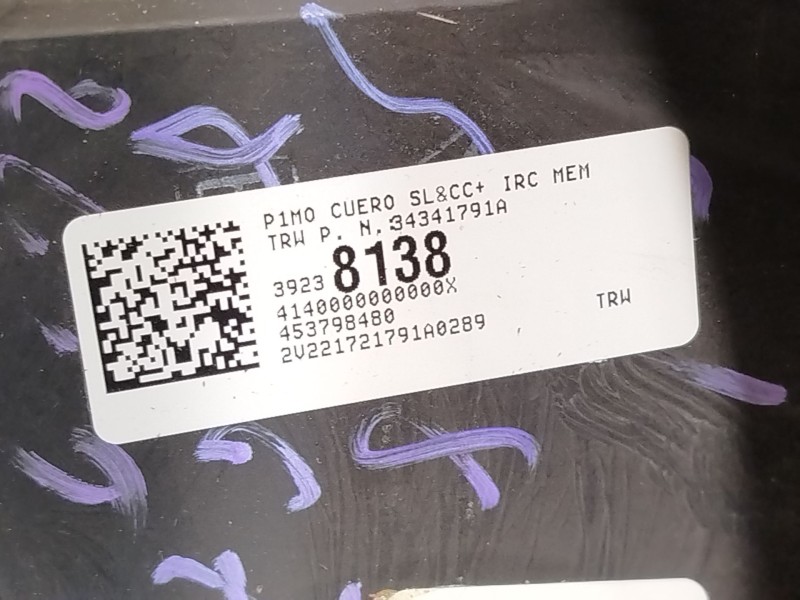 Recambio de volante para opel crossland x / crossland (p17, p2qo) 1.5 (75) referencia OEM IAM 39238138  