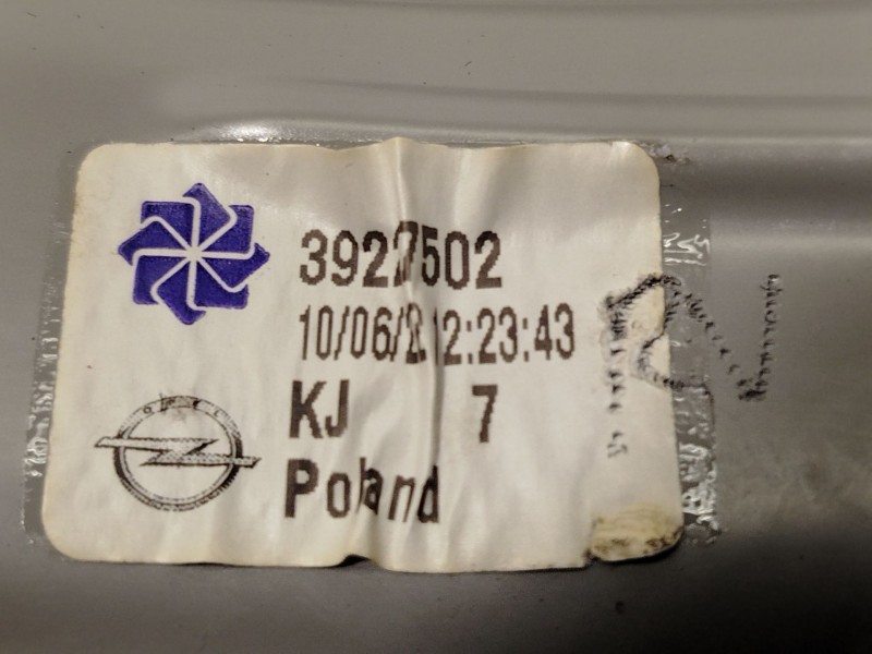 Recambio de elevalunas trasero derecho para opel crossland x / crossland (p17, p2qo) 1.5 (75) referencia OEM IAM 39227502  