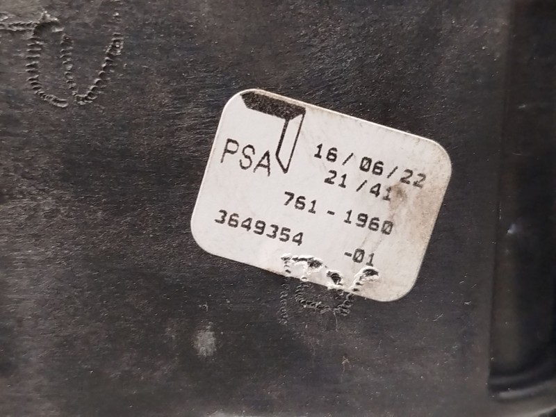 Recambio de palanca cambio para opel crossland x / crossland (p17, p2qo) 1.5 (75) referencia OEM IAM 3649354  